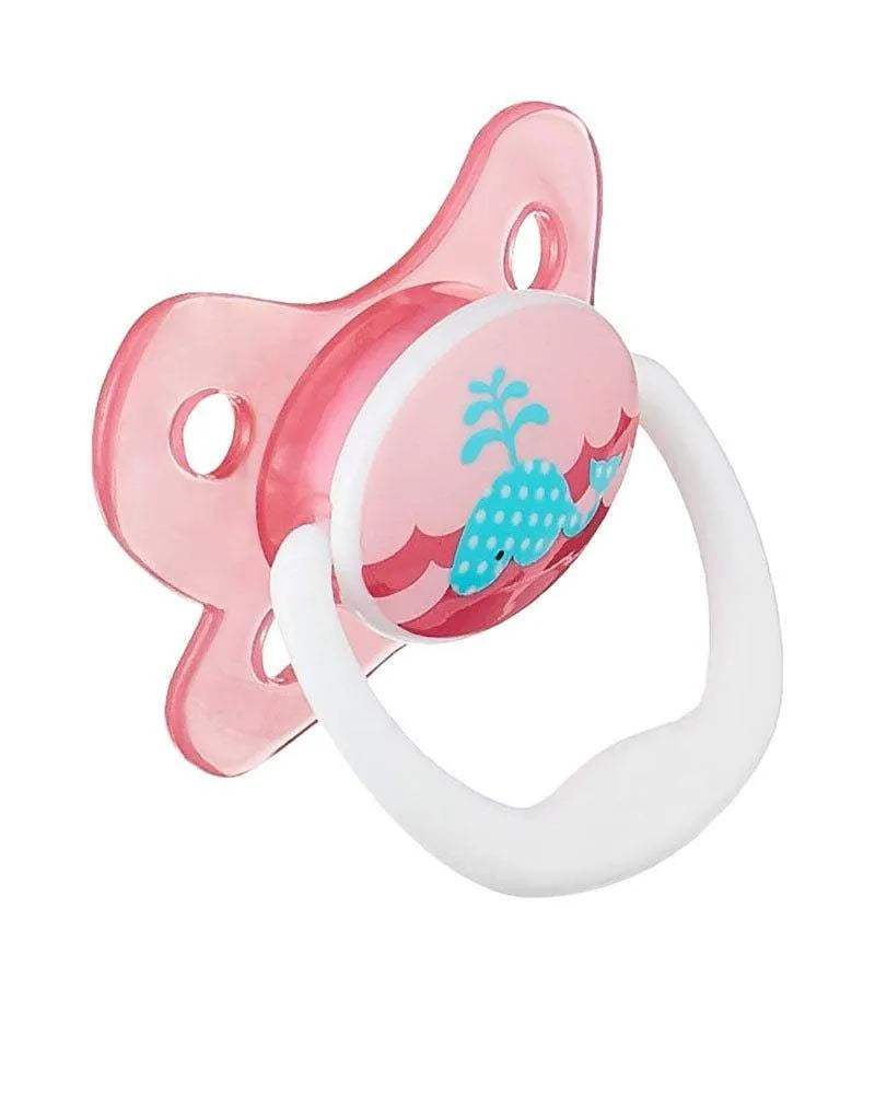 Dr. Brown's Sucette Stage1 0-6M - Pink - Dr. Brown's - Sucettes pour bébé Maroc -www.babyboss.ma