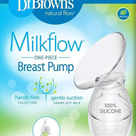 Dr. Brown's Tire lait en silicone + Biberon 120ml Cole étroit - Dr. Brown's - Tire-Lait pour bébé Maroc -www.babyboss.ma