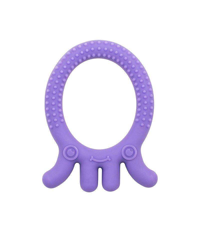حلقة التسنين على شكل أخطبوط من دكتور براون فليكسيز فريندز 3 أشهر+ - أرجواني - BABYBOSS