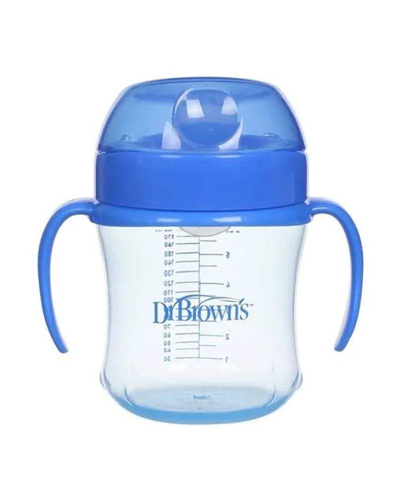 dr._browns_goblet_transition_180ml_avec_poignes_6m_-_bleu-44973841678647-bebe-babyboss.ma-maroc - Babyboss.ma -bebe-maroc