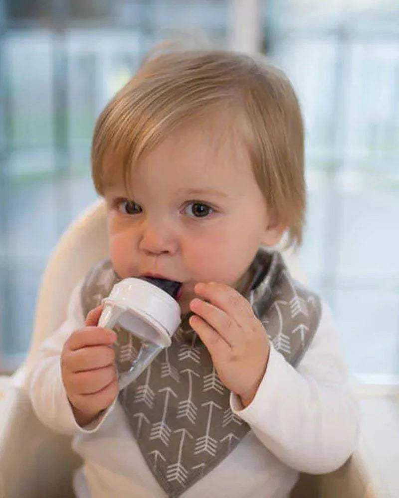 لهاية دكتور براون نيبلر 4 أشهر+ - رمادي - BABYBOSS