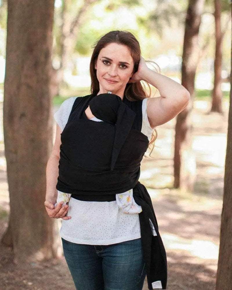 Echarpe porte bébé Neko - Noir - Neko - Porte Bébé pour bébé Maroc -www.babyboss.ma