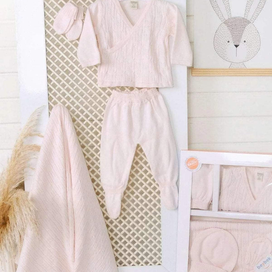 Ensemble 5 pièces nouveau né - Beybek - pour bébé Maroc -www.babyboss.ma