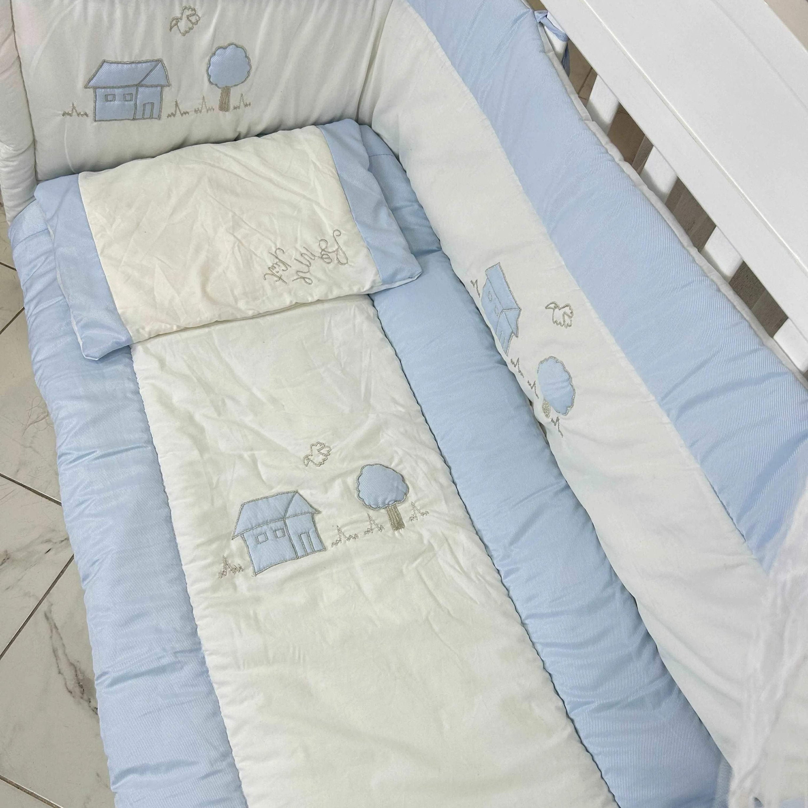 Ensemble literie 3pieces - BABYBOSS.ma - Tour de Lit pour bébé Maroc -www.babyboss.ma