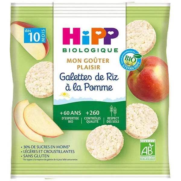 Galettes de Riz à la Pomme - Hipp - pour bébé Maroc -www.babyboss.ma