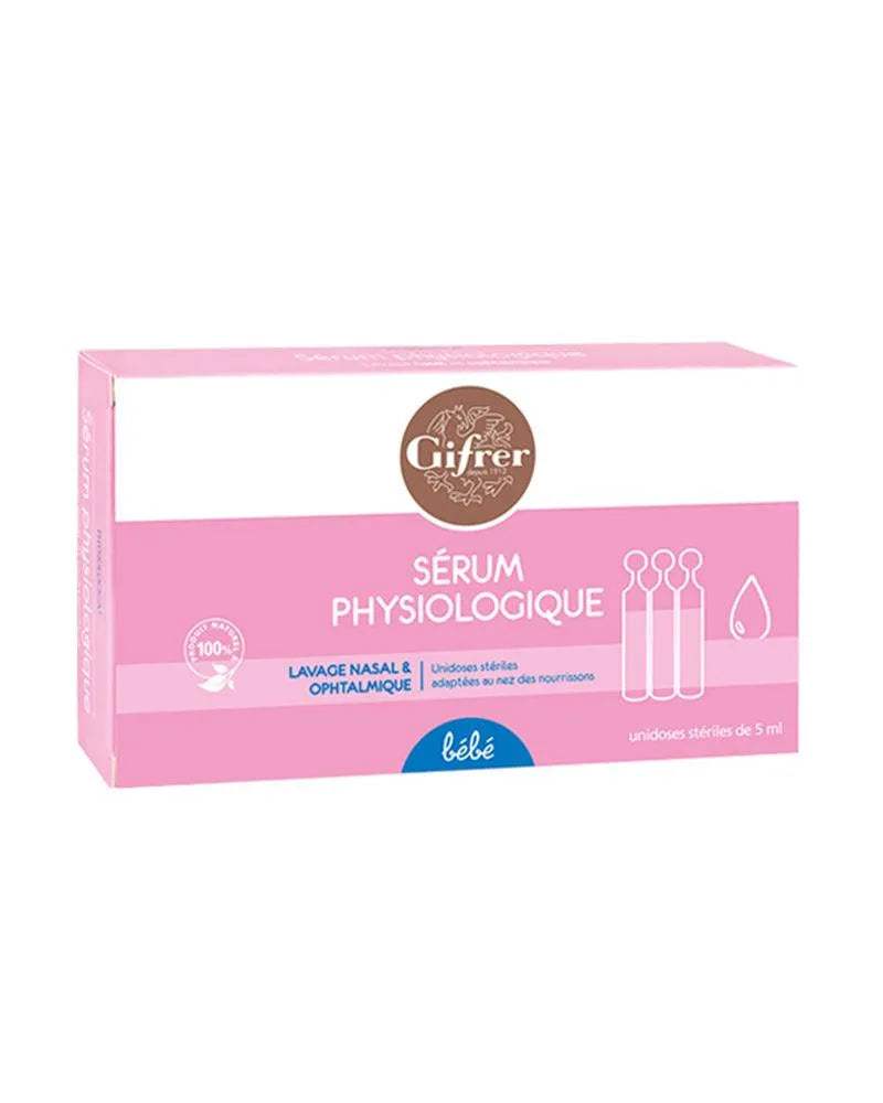 Gifrer sérum physiologique bébé 5x5ml - Gifrer - Sérums Phy pour bébé Maroc -www.babyboss.ma