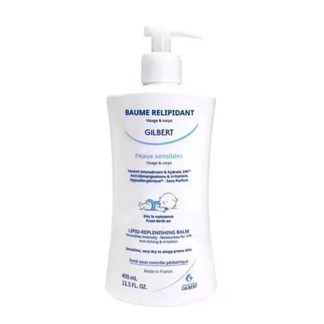 Gilbert Baume Relipidant - 400ml - Gilbert - Hygiène et Soin pour bébé Maroc -www.babyboss.ma