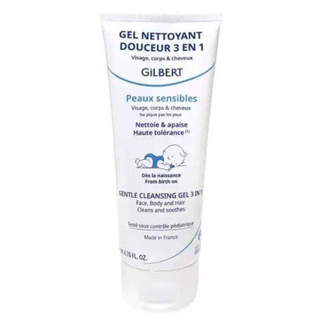 Gilbert Gel Nettoyant Douceur 3 en 1 - 200ml - Gilbert - Hygiène et Soin pour bébé Maroc -www.babyboss.ma