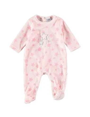 Grenouillère velours - babyboss Mode - pour bébé Maroc -www.babyboss.ma