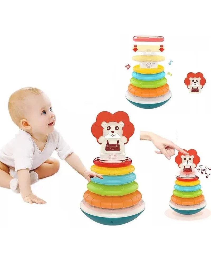 huanger_pyramide_lumire_musique_rouge_6m-41918842241335-bebe-babyboss.ma-maroc - Babyboss.ma -bebe-maroc