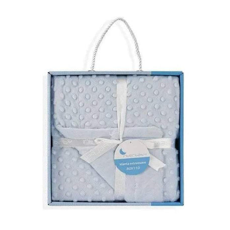 Interbaby couverture junior bulles 80 x 110 cm Bleu - Interbaby - pour bébé Maroc -www.babyboss.ma