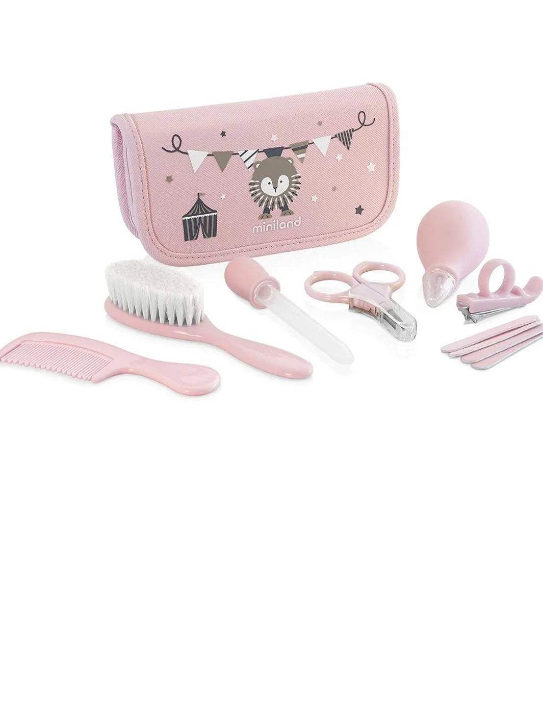 Kit soin du bébé : Rose - Miniland - pour bébé Maroc -www.babyboss.ma