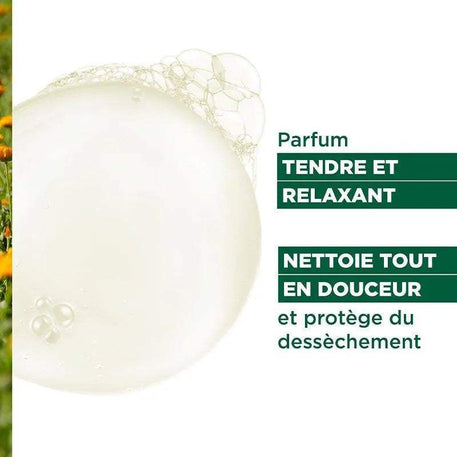 Klorane Bébé Gel lavant doux au Calendula apaisant - 500ml - Klorane - Hygiène et Soin pour bébé Maroc -www.babyboss.ma