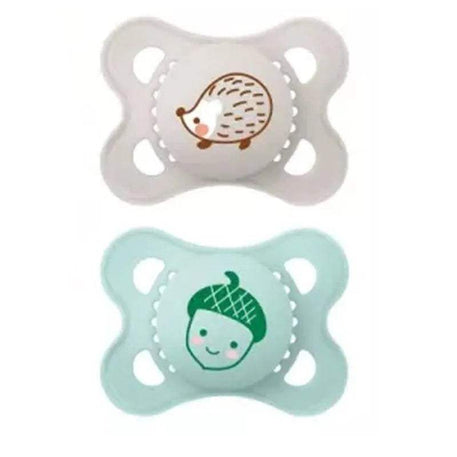 Lot de 2 Sucettes MAM Original 2-6 mois - Hérisson & Gland - MAM - Sucettes pour bébé Maroc -www.babyboss.ma