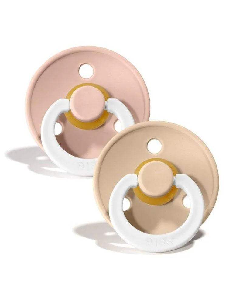 Lot de 2 Sucettes Nuit Bibs - Blush & Vanilla - Bibs - Sucettes pour bébé Maroc -www.babyboss.ma