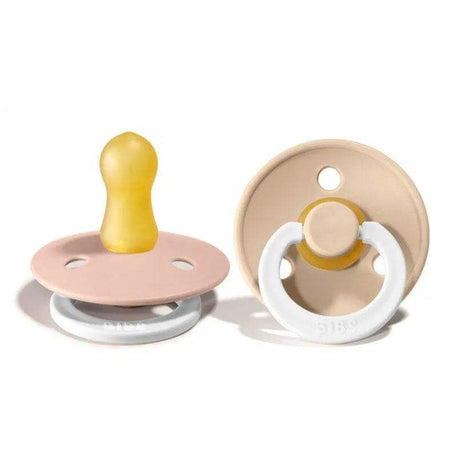 Lot de 2 Sucettes Nuit Bibs - Blush & Vanilla - Bibs - Sucettes pour bébé Maroc -www.babyboss.ma