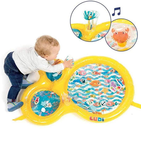 Ludi Maxi Tapis D'eau Gonflable 10M+ - Ludi - Jouets Sensoriels pour bébé Maroc -www.babyboss.ma