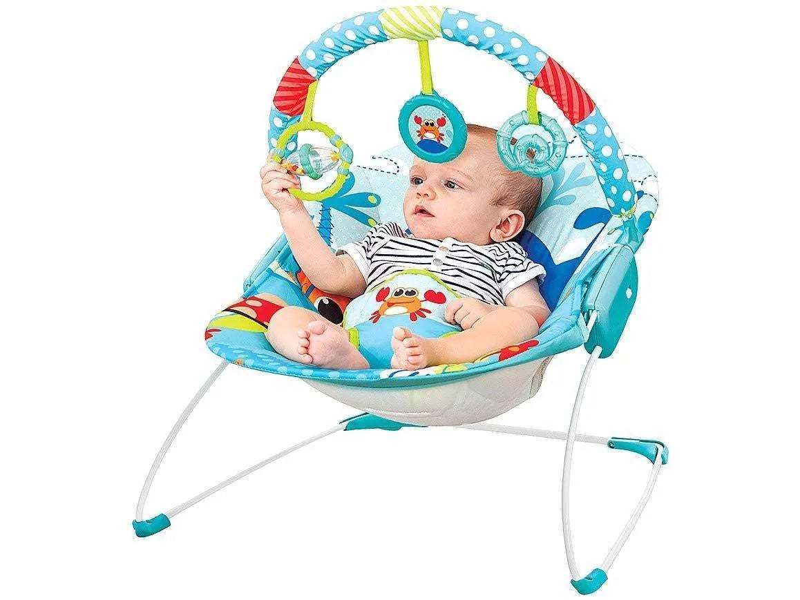 MASTELA - Balançoire musicale bleu - babyboss toys - pour bébé Maroc -www.babyboss.ma