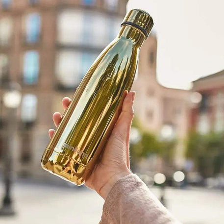 Miniland Bouteille Deluxe 500ml - Gold - Miniland - Gourdes Isothermes pour bébé Maroc -www.babyboss.ma