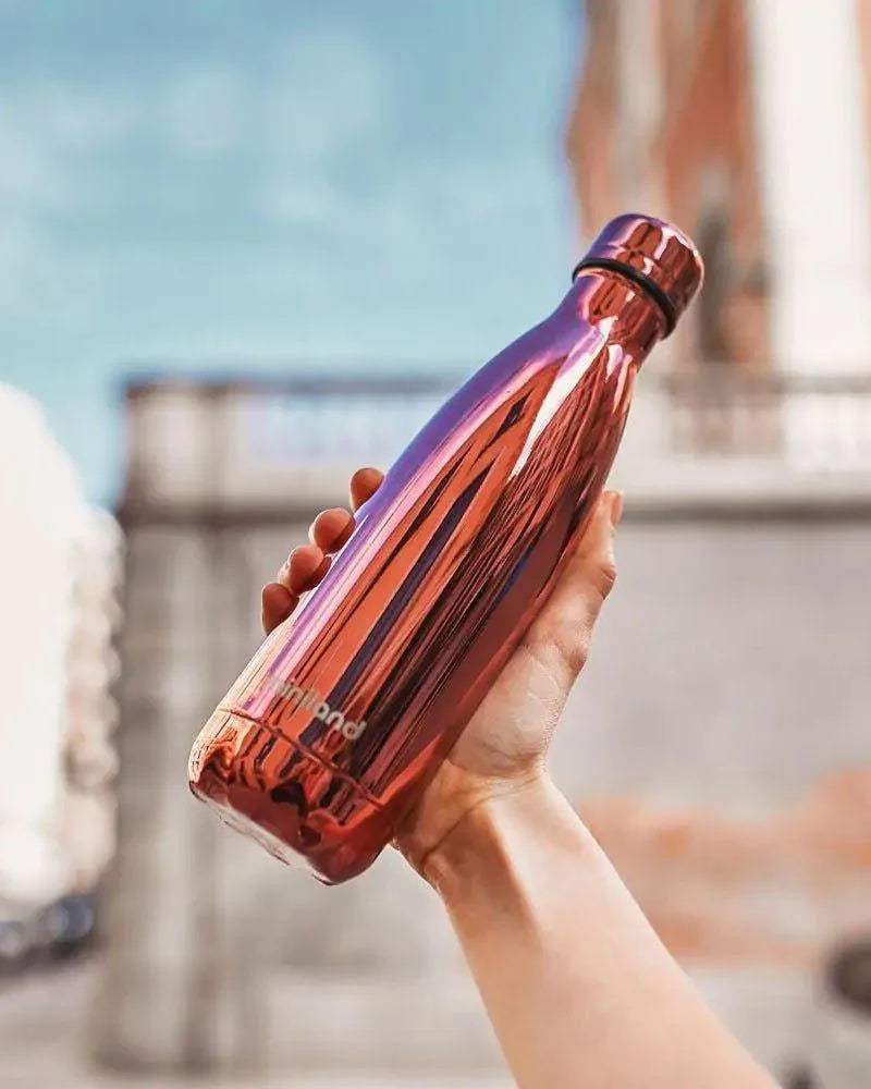 Miniland Bouteille Deluxe 500ml - Rose - Miniland - Gourdes Isothermes pour bébé Maroc -www.babyboss.ma