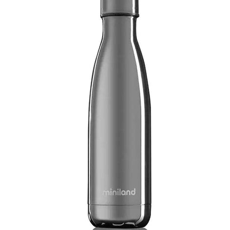 Miniland Bouteille Deluxe 500ml - Silver - Miniland - Gourdes Isothermes pour bébé Maroc -www.babyboss.ma