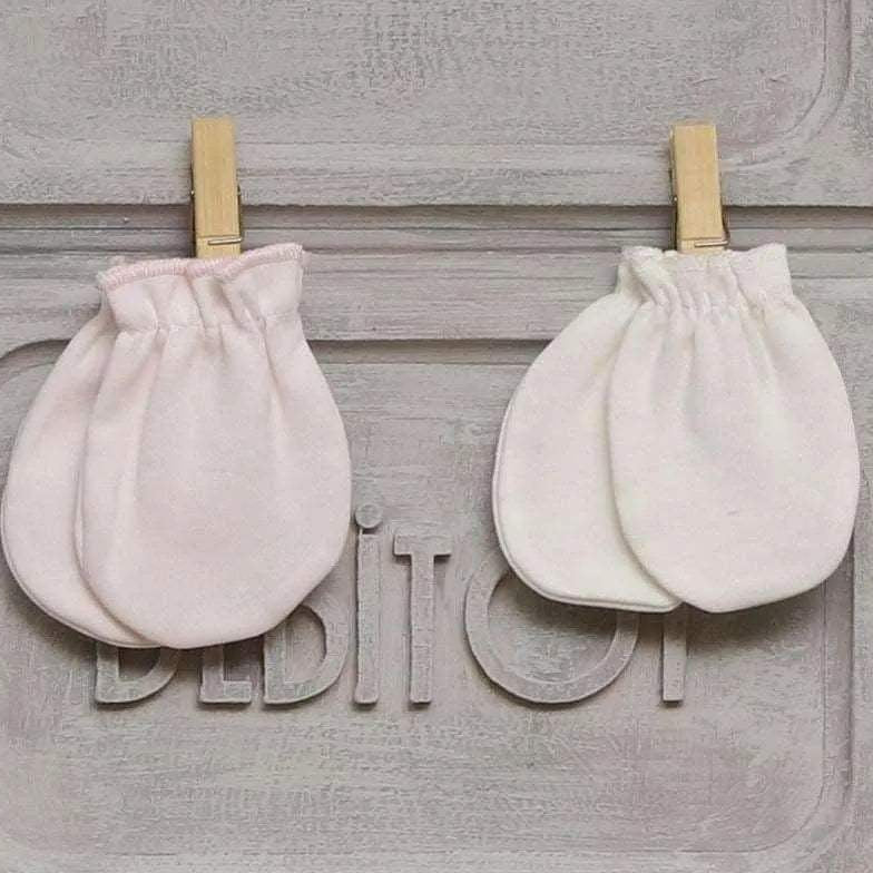 Moufles bébé 100% Coton - Bebitof - pour bébé Maroc -www.babyboss.ma
