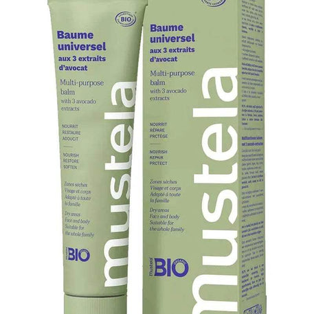 Mustela Baume Universel BIO aux 3 Extraits d'Avocat - 75ml - Mustela - pour bébé Maroc -www.babyboss.ma