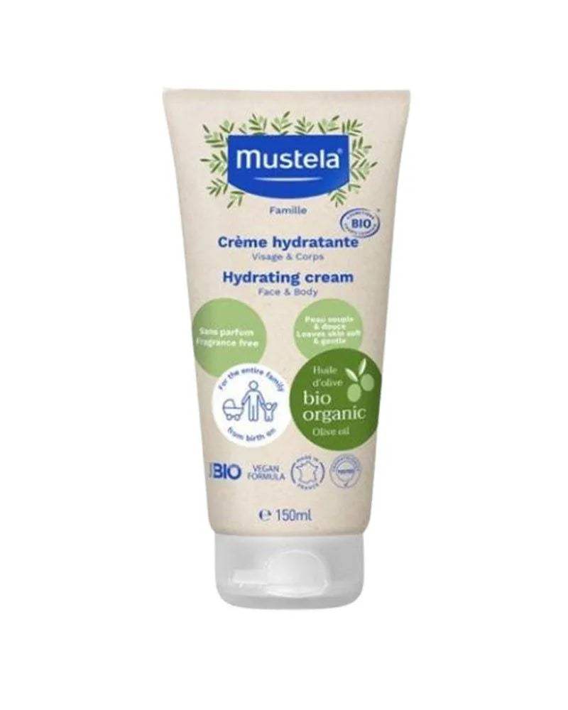 Mustela Crème Hydratante BIO - 150ml - Mustela - Hygiène et Soin pour bébé Maroc -www.babyboss.ma