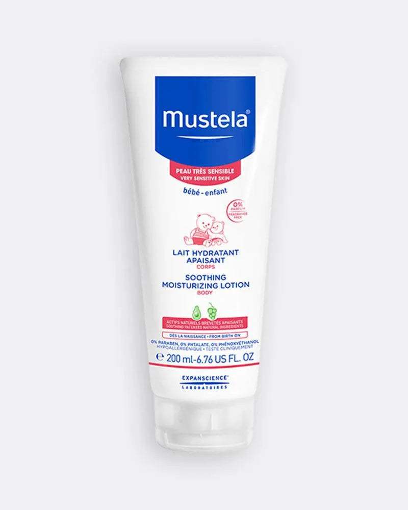 Mustela Lait Hydratant Corps Apaisant - 200ml - Mustela - Hydratants Corps pour bébé Maroc -www.babyboss.ma