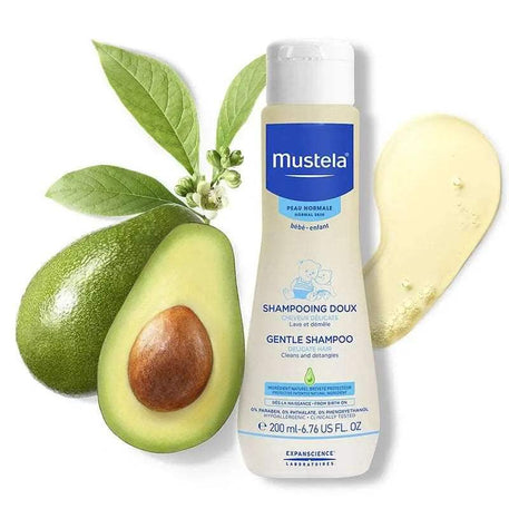 Mustela Shampooing Doux - 200ml - Mustela - Hygiène et Soin pour bébé Maroc -www.babyboss.ma