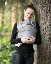 Neko - echarpe de portage gris - Neko - pour bébé Maroc -www.babyboss.ma