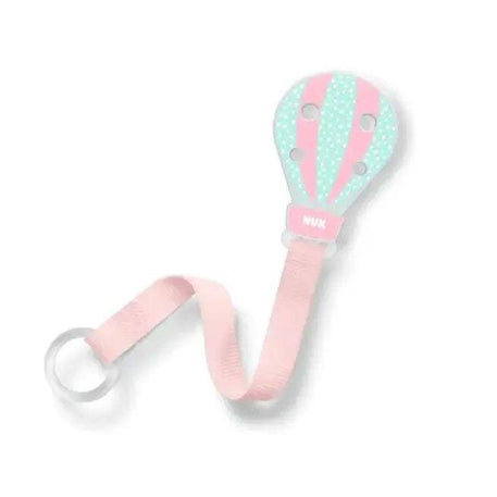 Nuk Attache-sucette tissu montgolfière rose - NUK - pour bébé Maroc -www.babyboss.ma