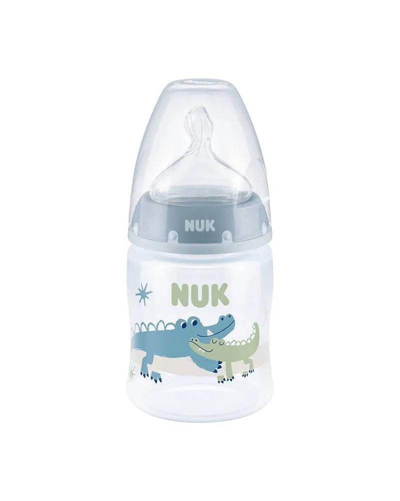 NUK Biberon First Choice+ 0-6m 150ml - Bleu - NUK - Biberon pour bébé Maroc -www.babyboss.ma