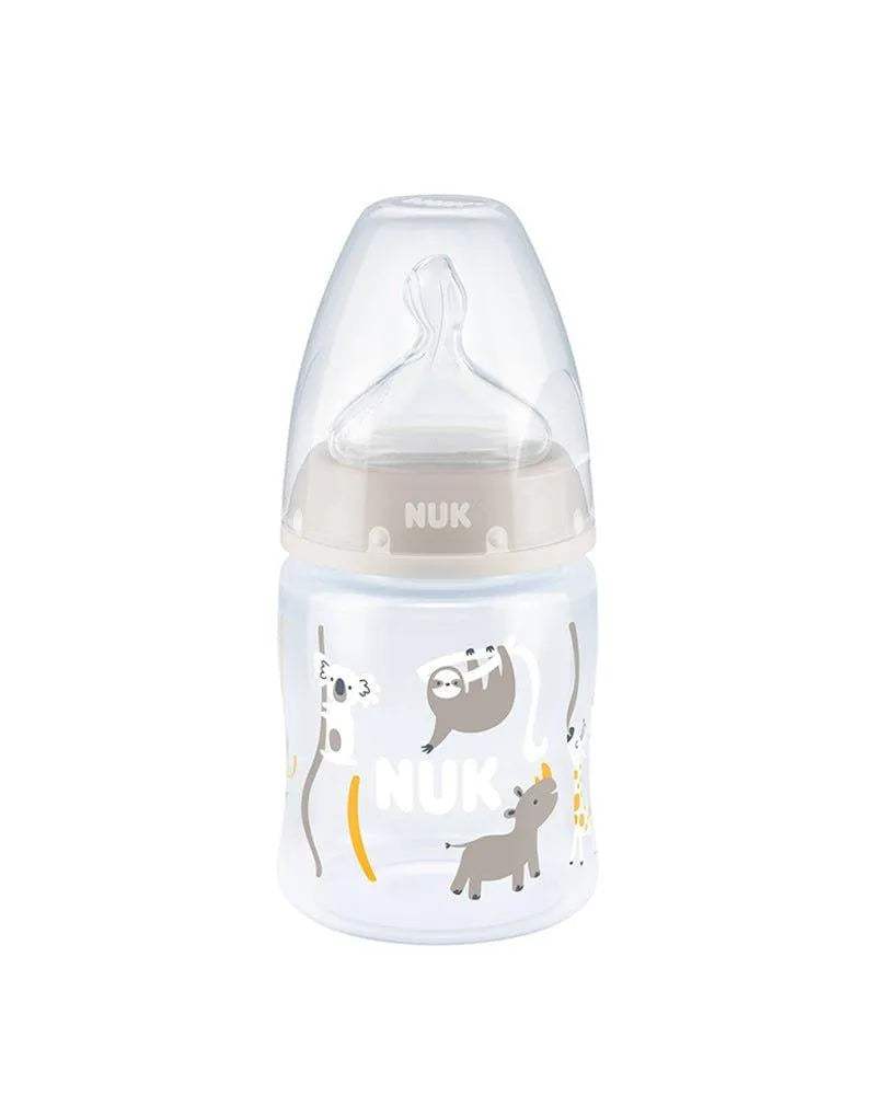 NUK Biberon First Choice+ 0-6m 150ml - Les Animaux - NUK - Biberon pour bébé Maroc -www.babyboss.ma