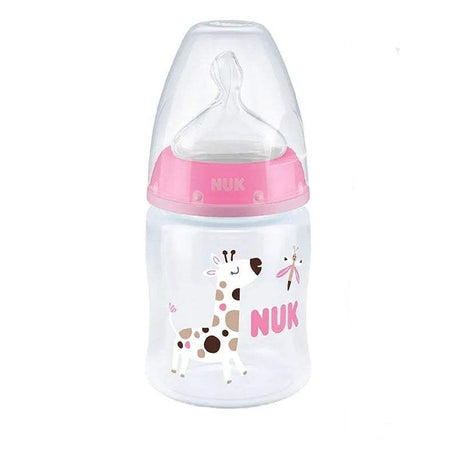 NUK Biberon First Choice+ 0-6m 150ml - Rose - NUK - Biberon pour bébé Maroc -www.babyboss.ma
