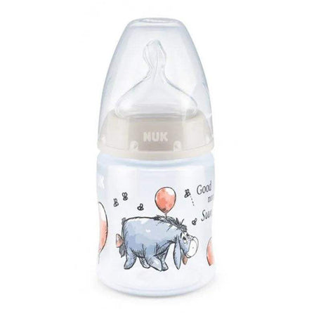 NUK Biberon First Choice+ 0-6m 150ml - Winnie l'ourson - NUK - Biberon pour bébé Maroc -www.babyboss.ma