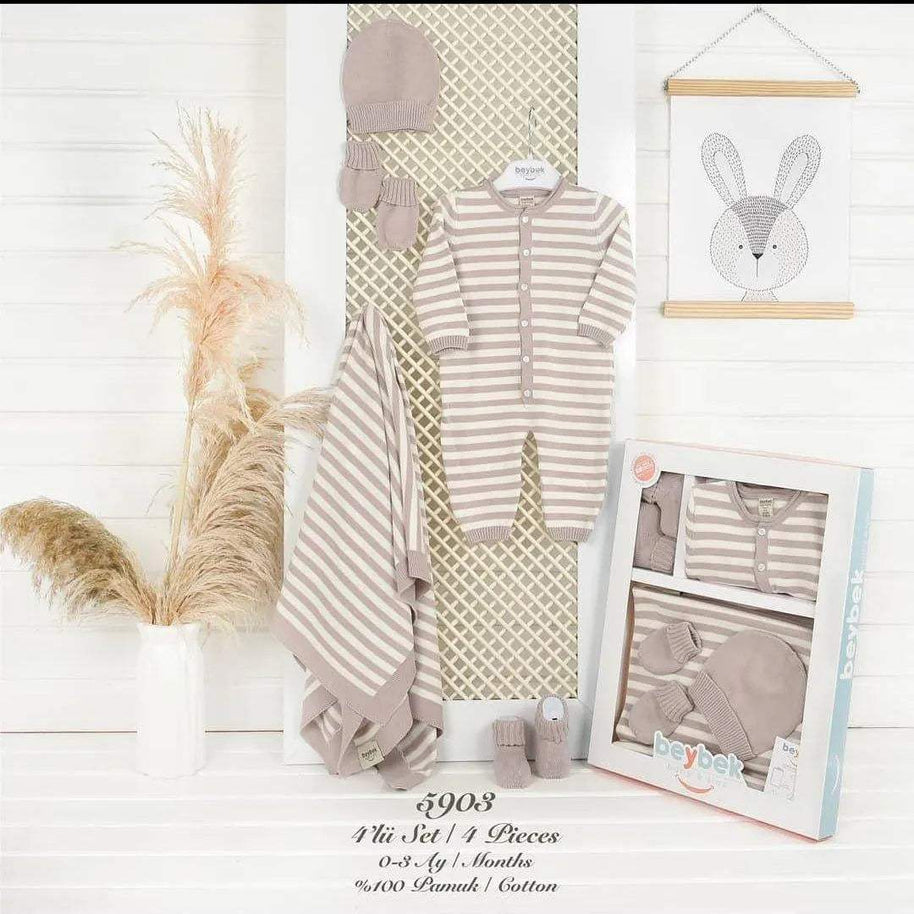 Pack naissance 100% coton - Beybek - pour bébé Maroc -www.babyboss.ma