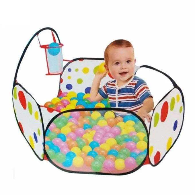 حوض سباحة لكرة السلة + 35 كرة - BABYBOSS