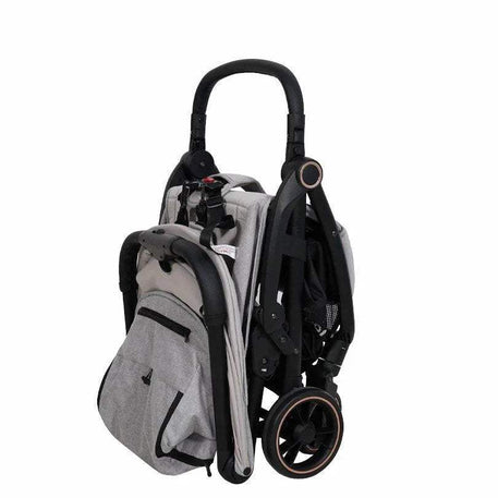 POUSSETTE AUTO-PLIANTE GRIS – MON BÉBÉ - mon bebe - Poussettes pour bébé Maroc -www.babyboss.ma