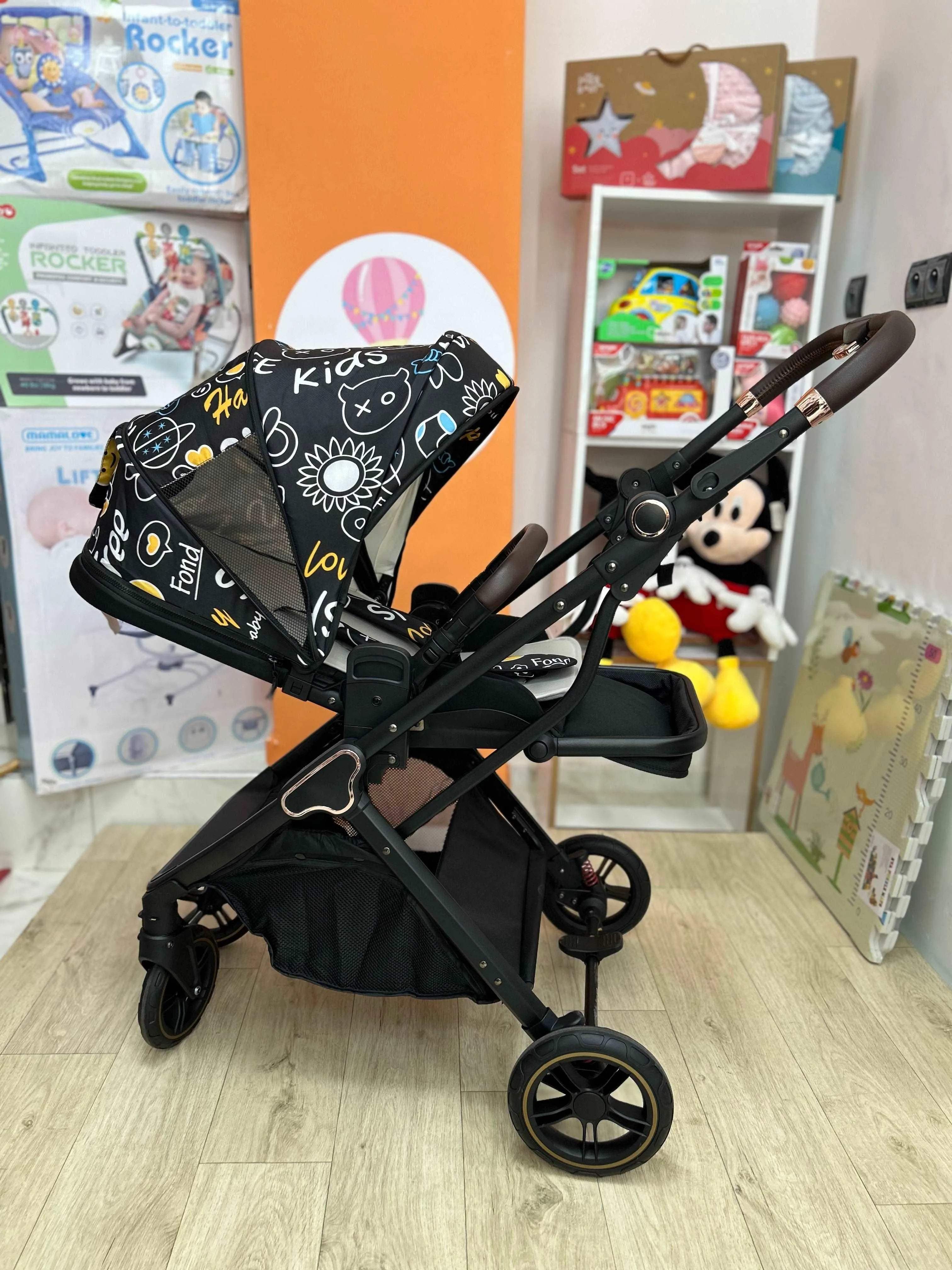 عربة الأطفال ذات الوجهين من بيليكو - BABYBOSS