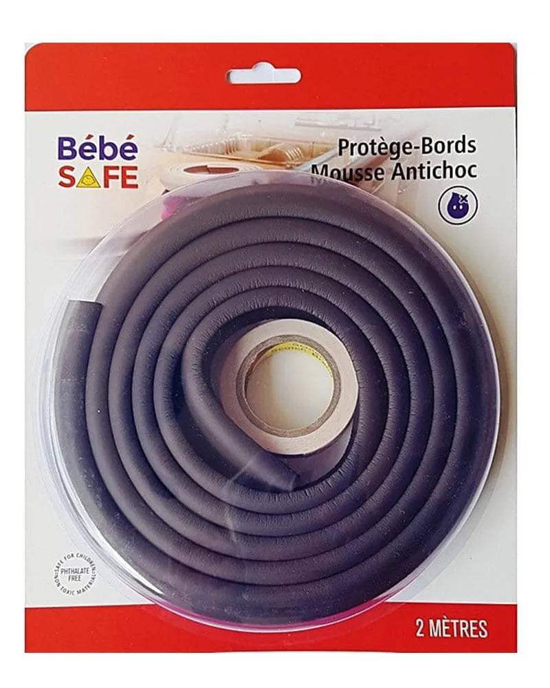 Protège bords mousse 2m Bébé Safe - Bébé Safe - Sécurité Maison pour bébé Maroc -www.babyboss.ma
