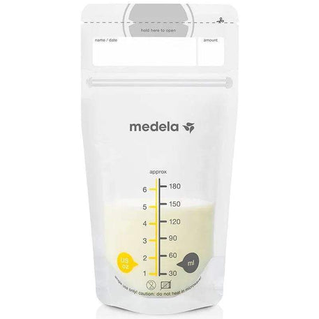 Sachets Conservation de Lait Maternel Medela - 25 unités - Medela - Conservation du Lait pour bébé Maroc -www.babyboss.ma