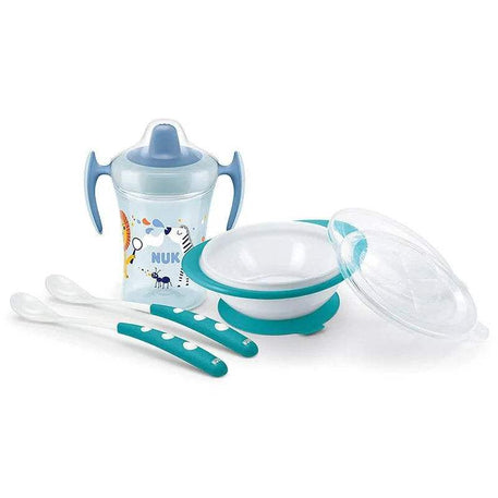 Set Repas NUK 4 pièces - Bleu - NUK - Packs Repas pour bébé Maroc -www.babyboss.ma