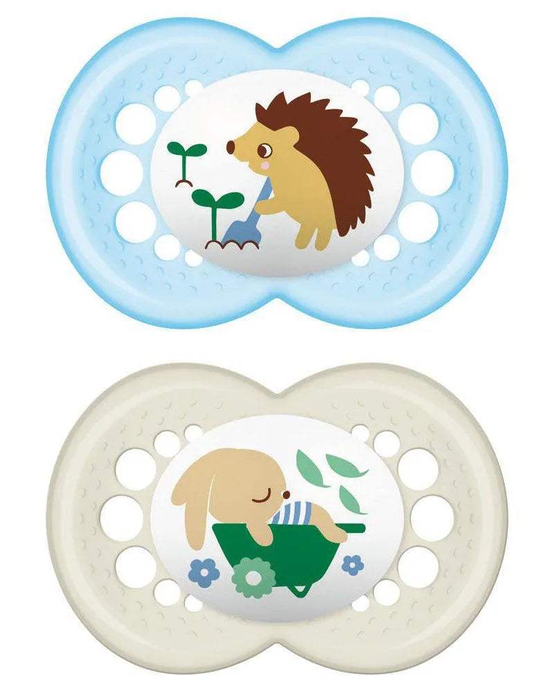 Sucette MAM Original 6M+ Bleu - MAM - Sucettes pour bébé Maroc -www.babyboss.ma