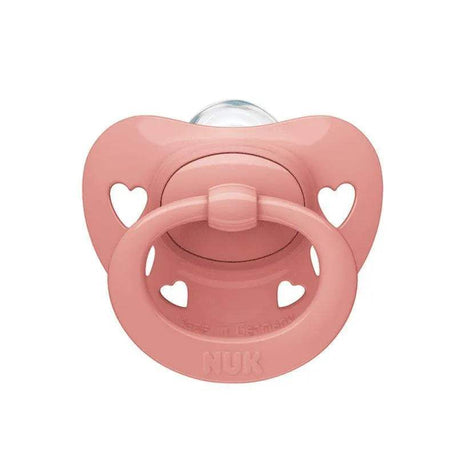 Sucette NUK Signature 0-6M - Rose - NUK - Sucettes pour bébé Maroc -www.babyboss.ma
