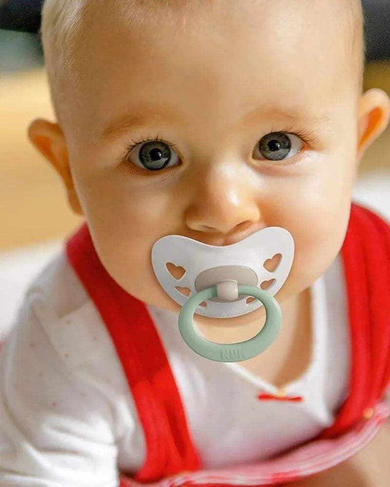 Sucette NUK Signature 0-6M - Vert - NUK - Sucettes pour bébé Maroc -www.babyboss.ma