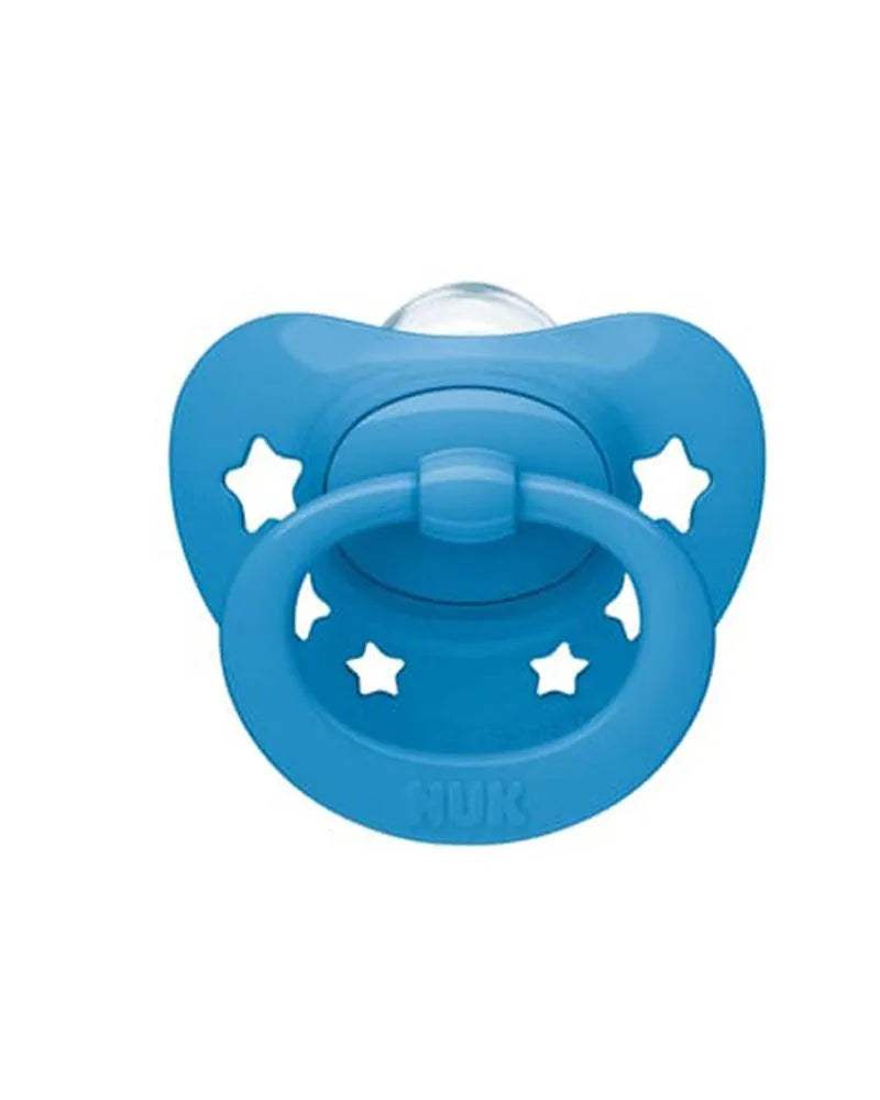 Sucette NUK Signature 6-18M - Bleu - NUK - Sucettes pour bébé Maroc -www.babyboss.ma