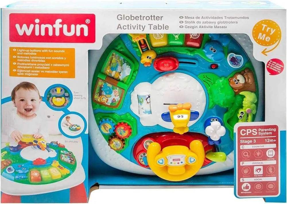 Table d’activité multifonctions - Winfun - pour bébé Maroc -www.babyboss.ma