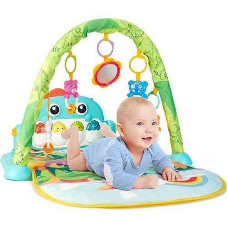Tapis d'Eveil Jeux Bébé Piano Pied Musique Jouet - Huanger - pour bébé Maroc -www.babyboss.ma