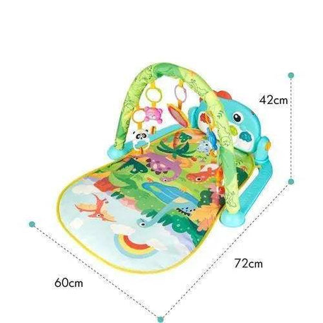 Tapis d'Eveil Jeux Bébé Piano Pied Musique Jouet - Huanger - pour bébé Maroc -www.babyboss.ma
